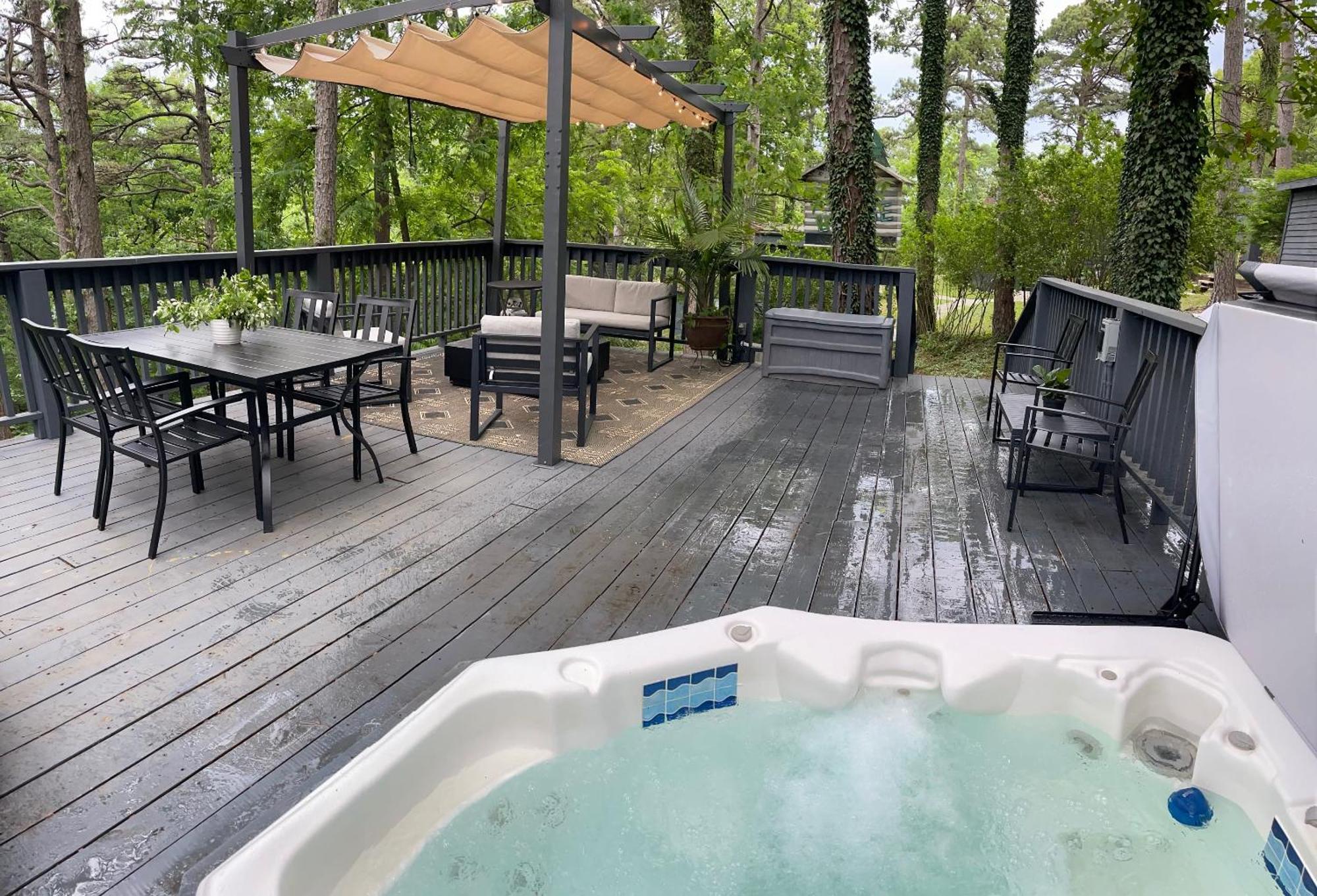 Adventure Cabin 5 - King W Private Hot Tub Villa Eureka Springs Ngoại thất bức ảnh